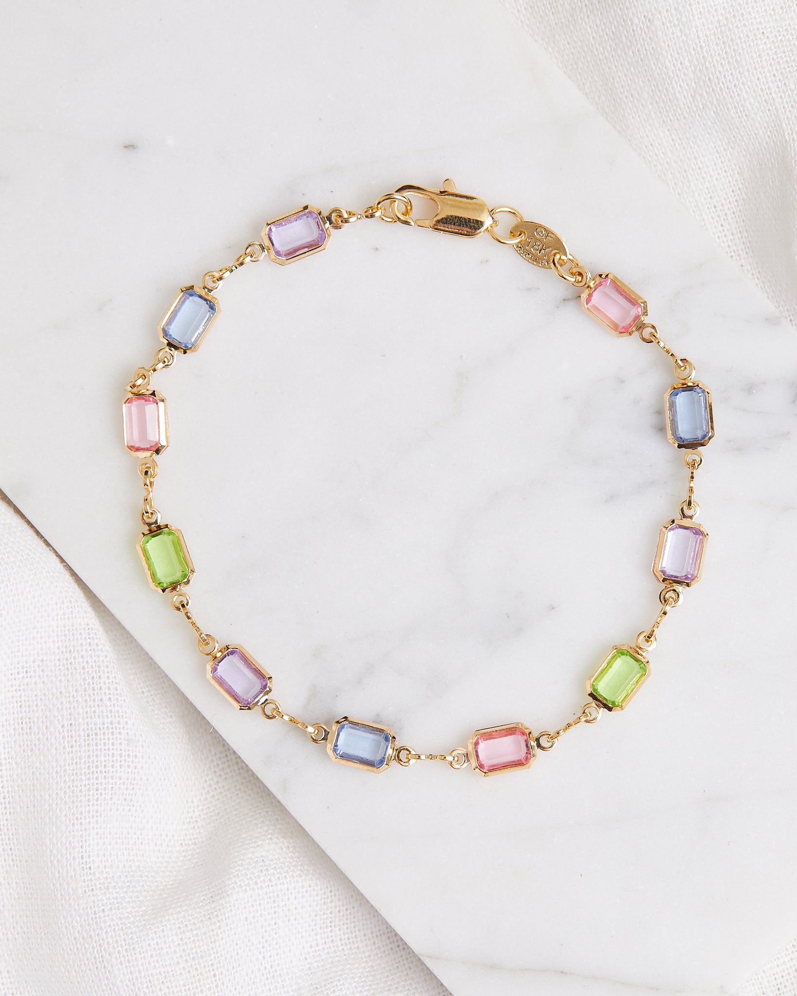 Gem Linked Bracelet