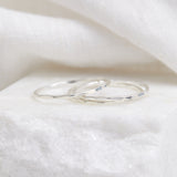 Hammered Stacking Ring