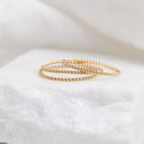 Twisted Stacking Ring