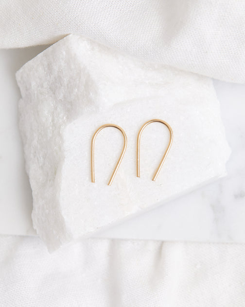 Hook Arc Earrings – FinerRings