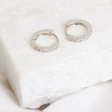 White Stone Huggies