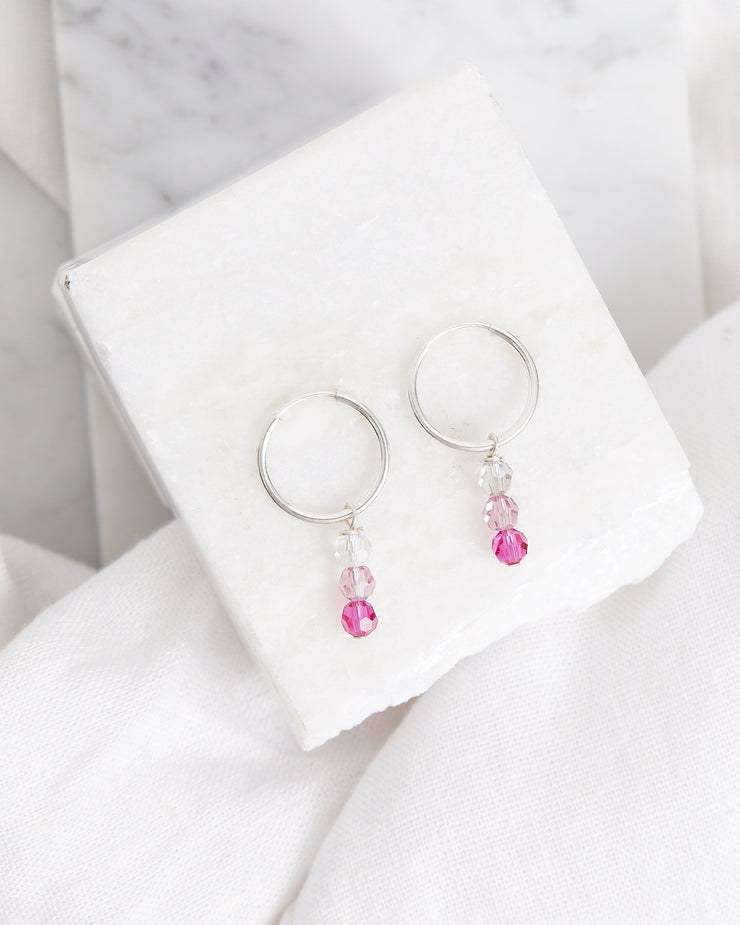 Swarovski Custom Hoops