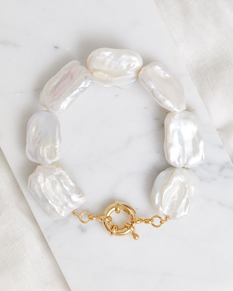 Chunky Freshwater Pearl Bracelet