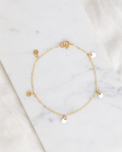 Tiny Coins Bracelet