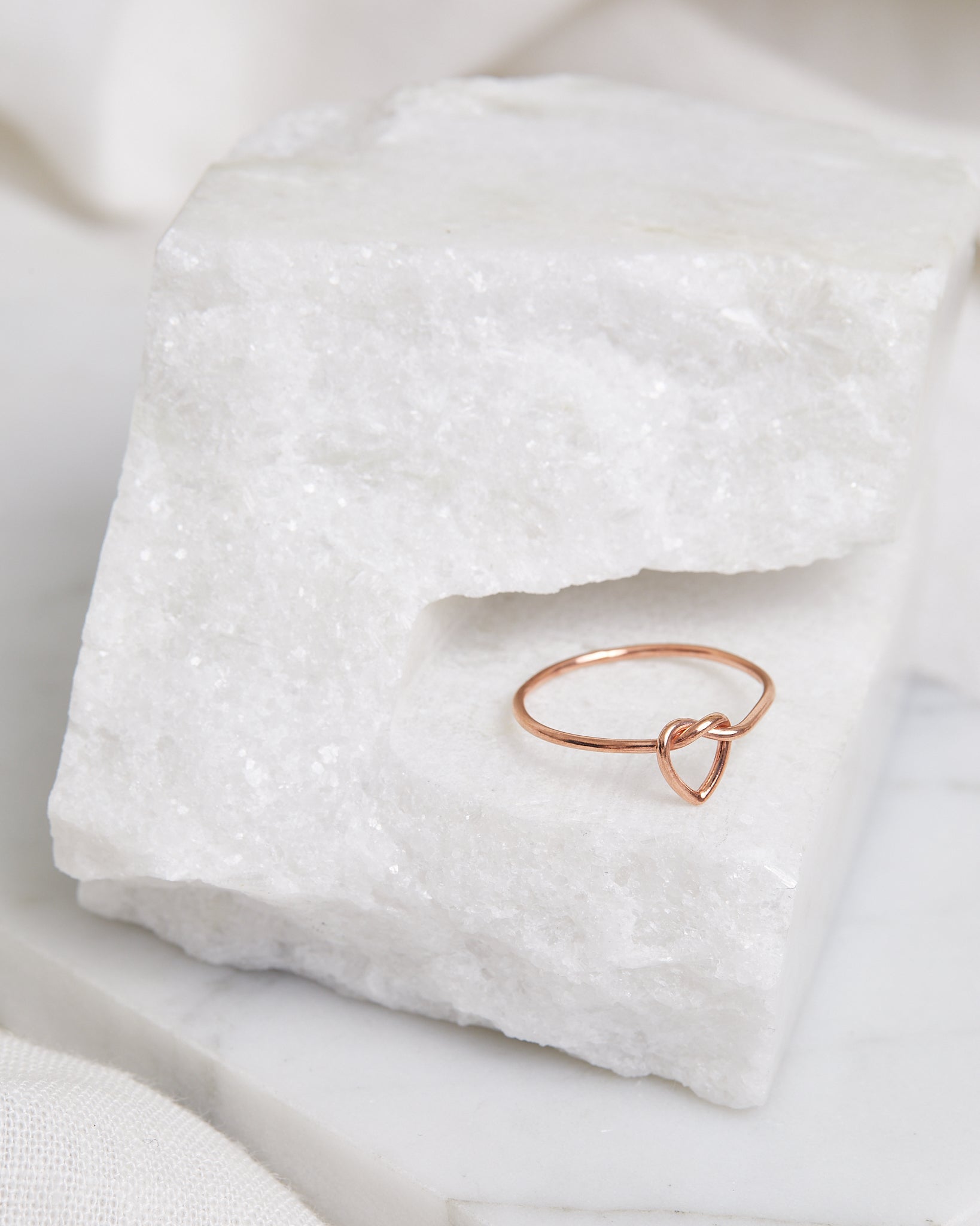 Heart Knot Ring