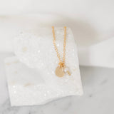 Initial & Birthstone Bracelet