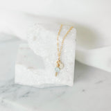 Initial & Birthstone Bracelet