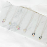 Initial & Birthstone Bracelet