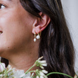 Pearl Small Hoops