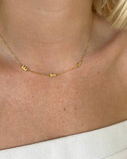 Seamless Initial Necklace