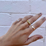 Wide Hammered Band