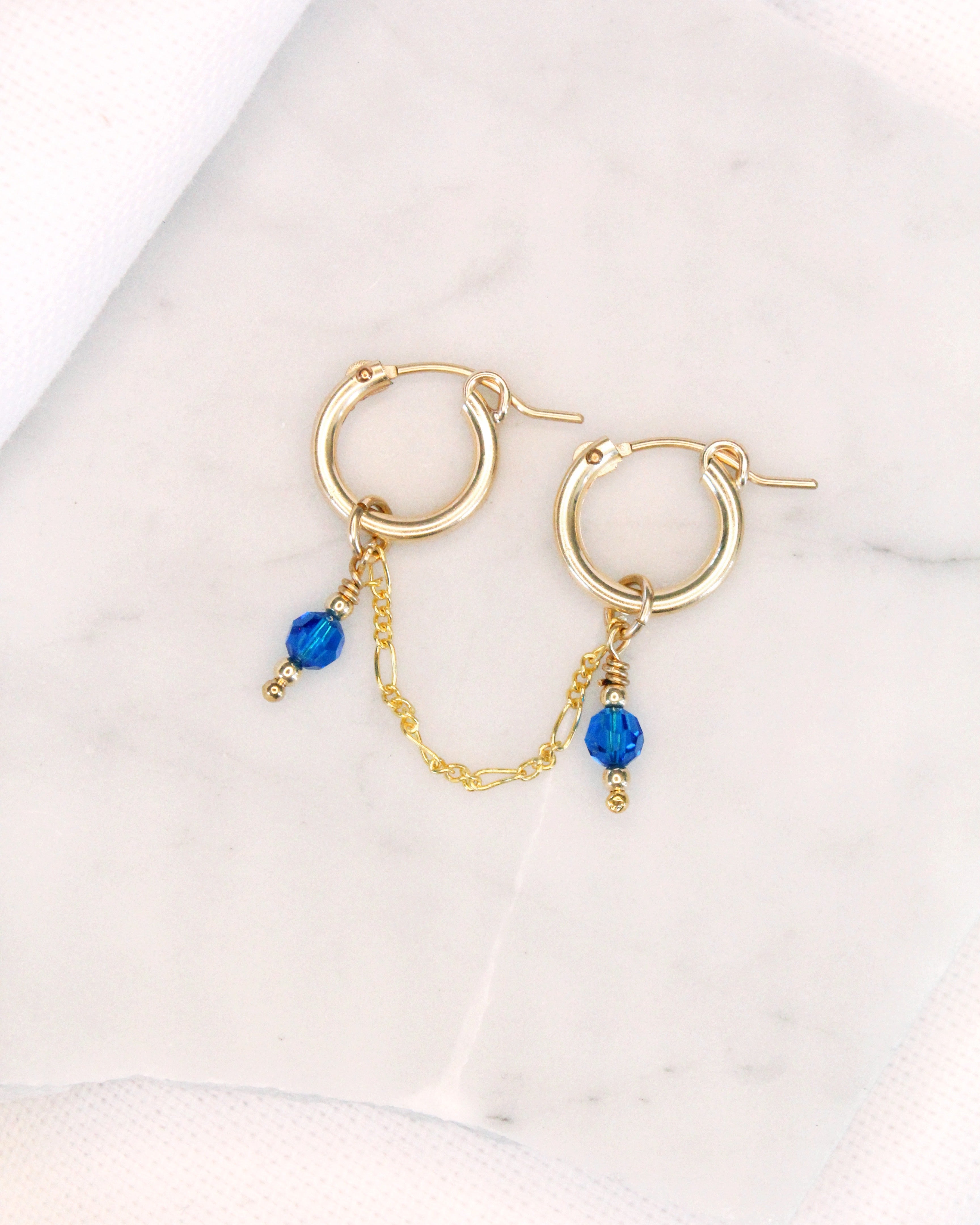 Lily Double Hoop