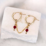Lily Double Hoop