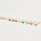 Birthstone Studs
