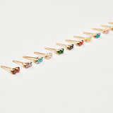 Birthstone Studs