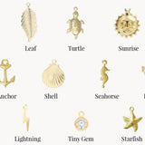 Custom Charm Cluster Necklace