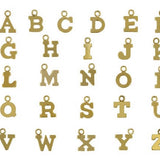 Add Alphabet Letter Charm