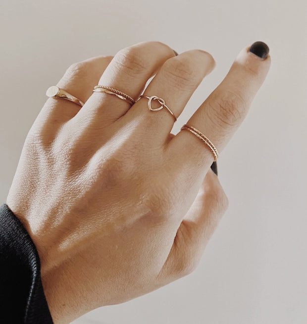 Sparkle Stacking Ring