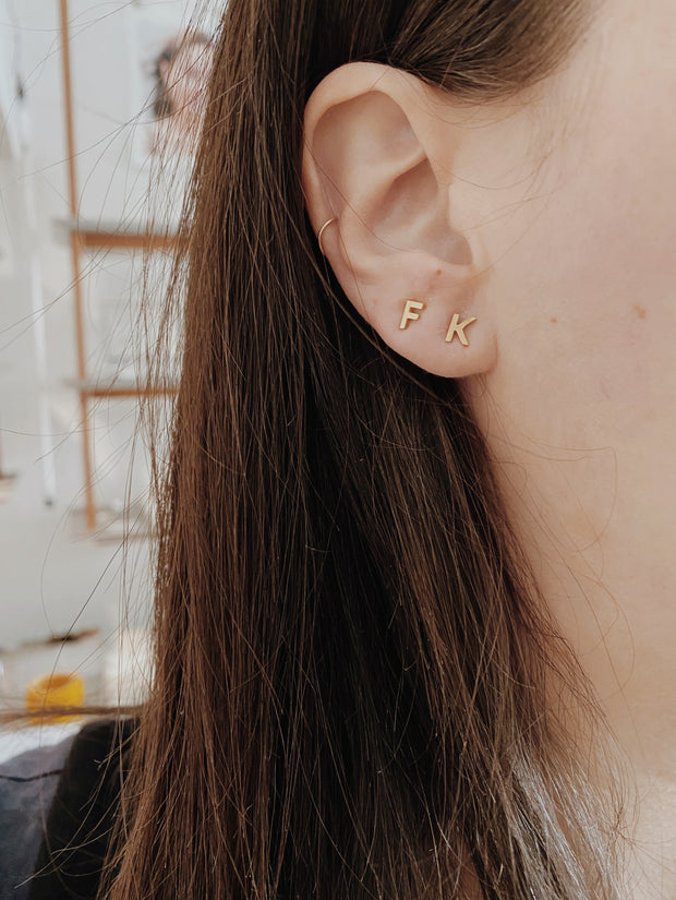Letter Initial Stud