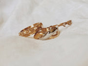Stainless Cluster Ring