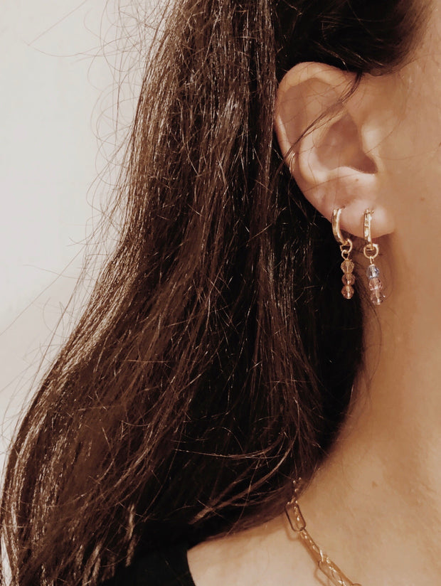 Swarovski Custom Hoops