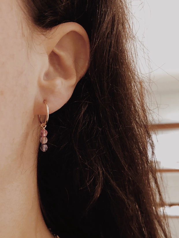 Swarovski Custom Hoops