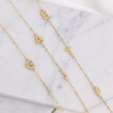 Seamless Initial Necklace