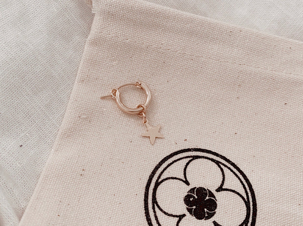 Flat Star Individual Charm