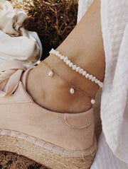 Dangling Pearl Anklet