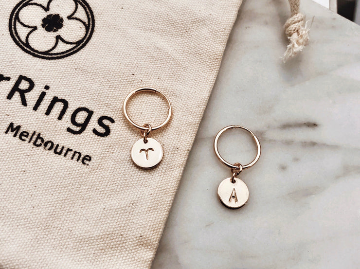 Custom Engraved Hoops