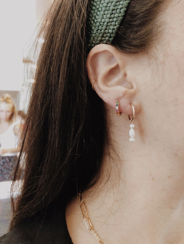 Rainbow Huggy Hoops