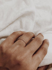 Solid Gold Twisted Band
