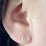 The Circle Stud Earrings