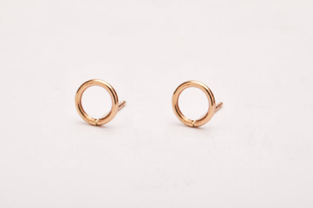 The Circle Stud Earrings