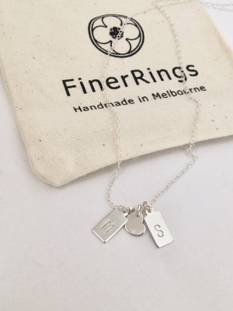 Two Initial Discs with heart 