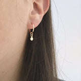 Tiny Disc Hoops
