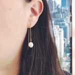 Pearl Ear Threads