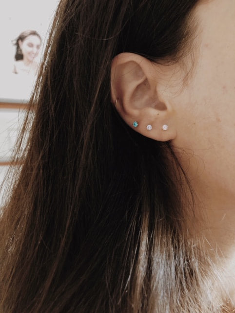 Birthstone Studs