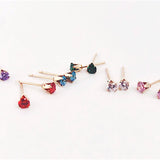Birthstone Studs